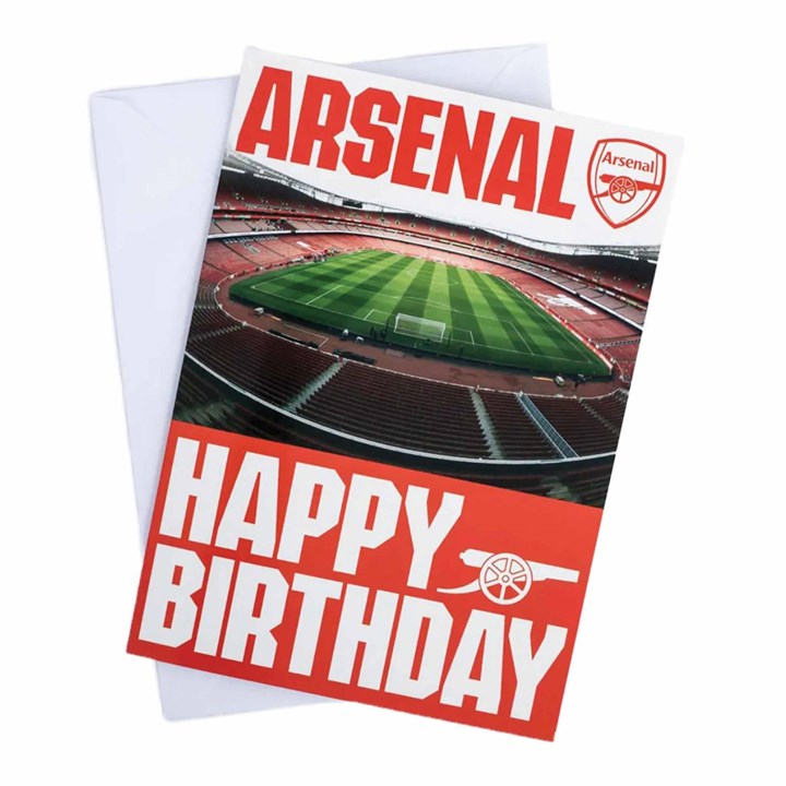 Arsenal FC Birthday Musical Card