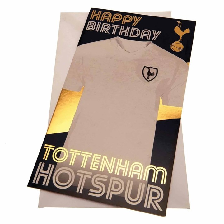 Tottenham Hotspur FC Football Shirt Birthday Card