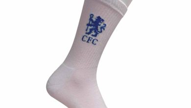 Chelsea FC 3 Pack Sports Socks Size 4 - 6.5