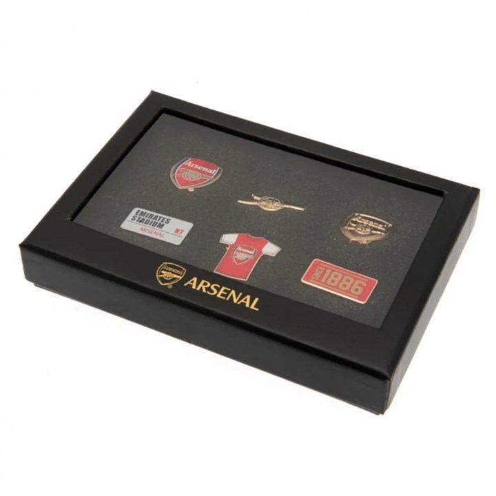 Arsenal FC 6 Piece Badge Set