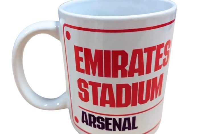 Arsenal FC Street Sign Mug
