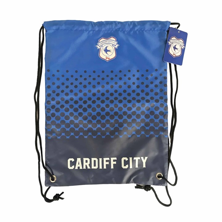 Cardiff City FC Fade Gym Bag