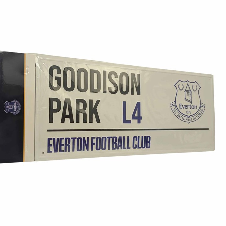 Everton FC Street Sign