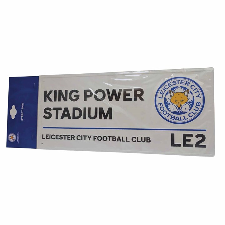 Leicester City FC Street Sign