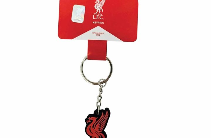 Liverpool FC PVC Crest Keyring