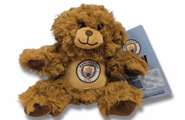 Manchester City FC Keyring Bear