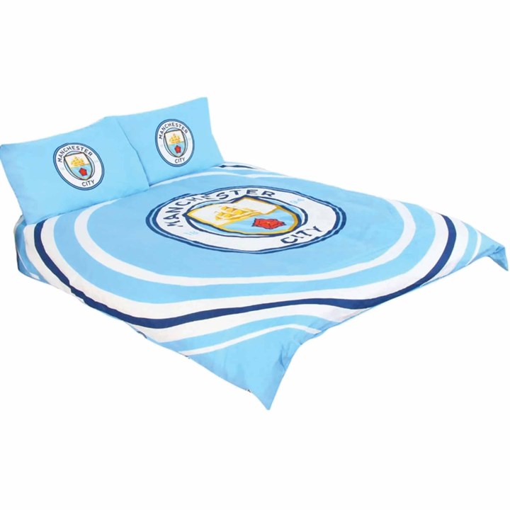 Manchester City FC Pulse Double Duvet Set