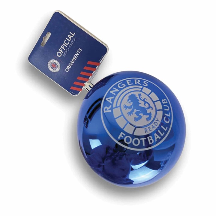 Rangers FC Large Crest Ornament