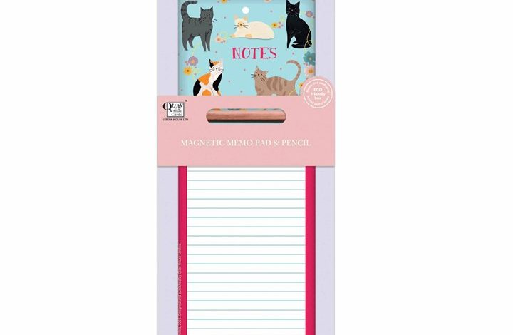 Cats Magnetic Memo Pad