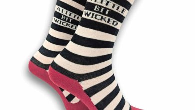 A Little Bit Wicked Socks - Size 4 - 8