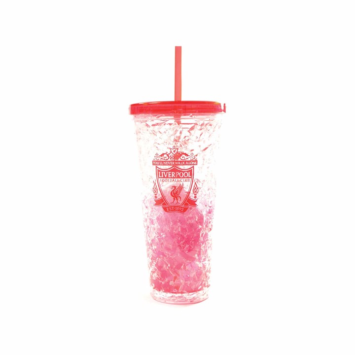 Liverpool FC Freezer Cup with Straw