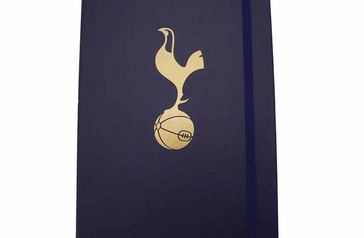 Tottenham Hotspur FC Gold Crest A5 Notebook