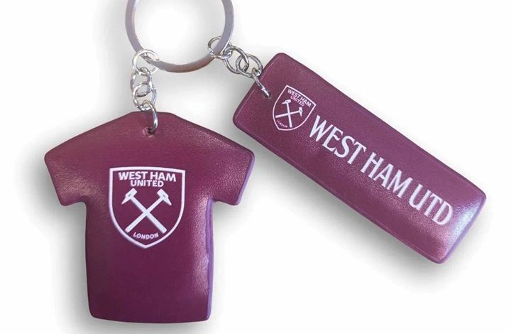 West Ham United FC 2 Icon Keyring