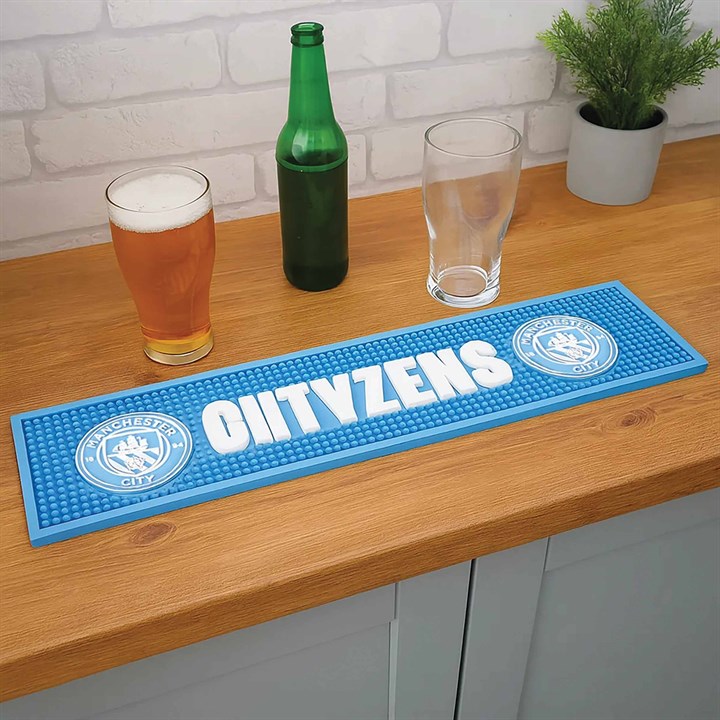 Manchester City FC Bar Runner Mat
