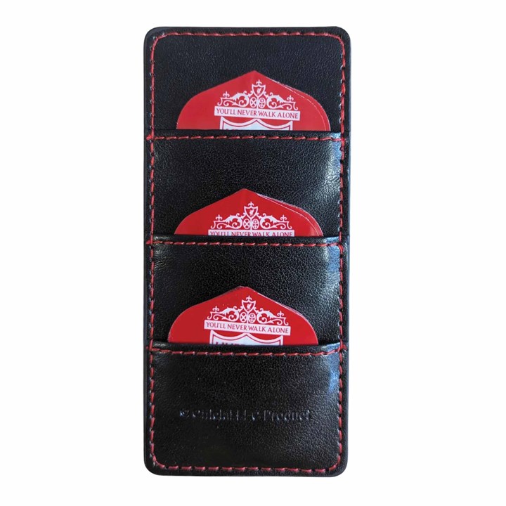Liverpool FC 9 Dart Flights with Case
