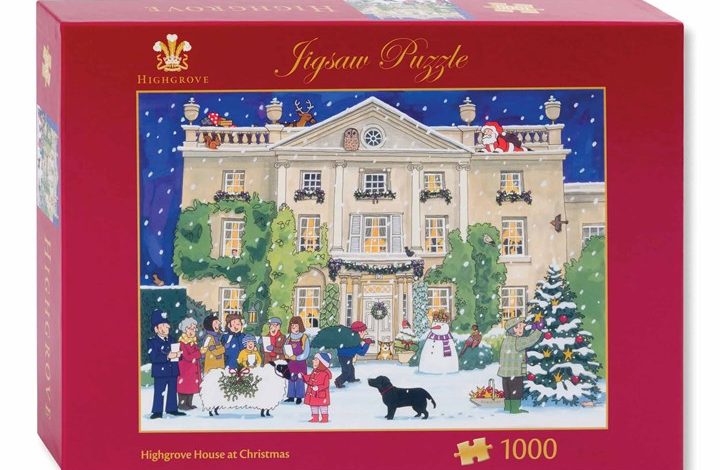 Highgrove House at Christmas Jigsaw