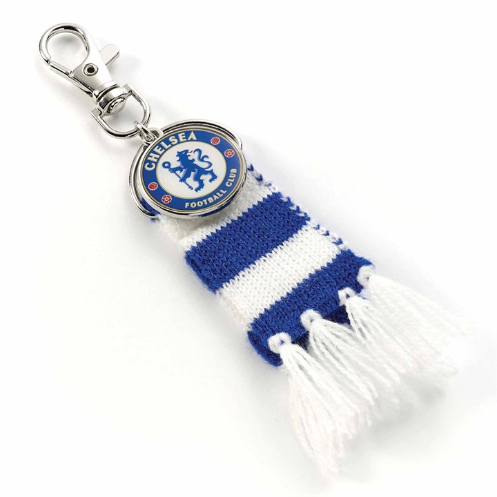 Chelsea FC Blue Stripe Scarf Backpack Hanger