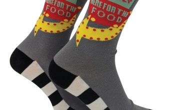 I'm Only Here For the Food Socks - Size 7 - 11