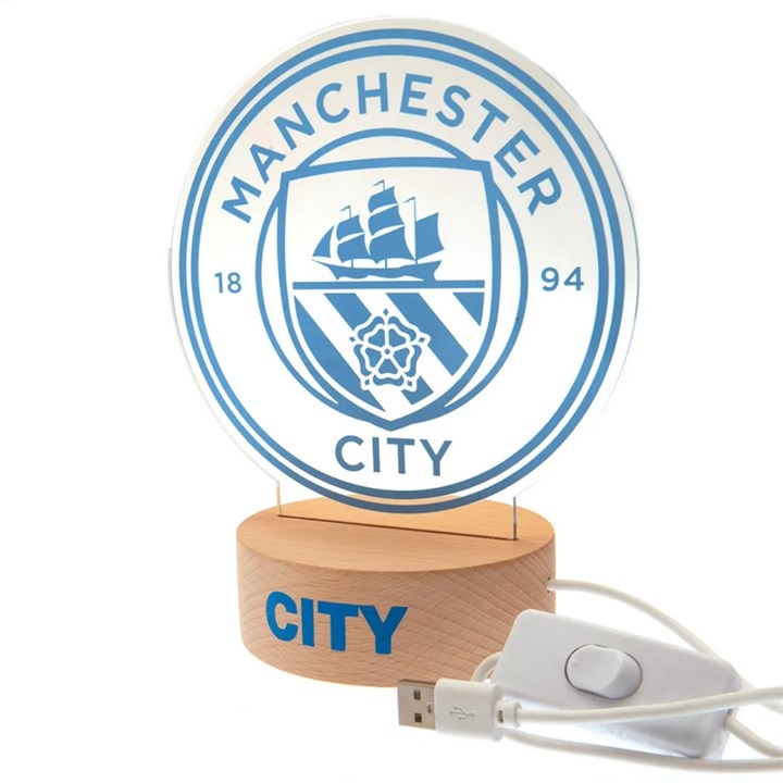Manchester City FC USB Crest Light