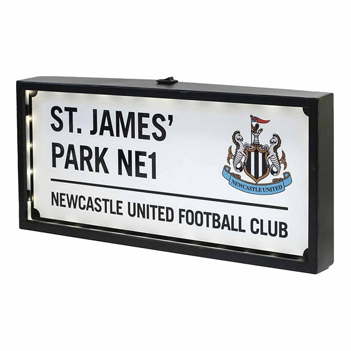 Newcastle United FC LED Street Sign