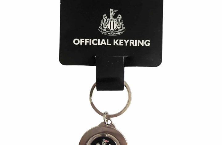 Newcastle United FC Spinner Keyring