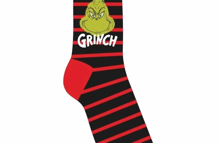 The Grinch Socks - Size 7 - 11