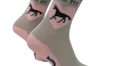 I'd Rather Be with My Horse Socks - Size 4 - 8