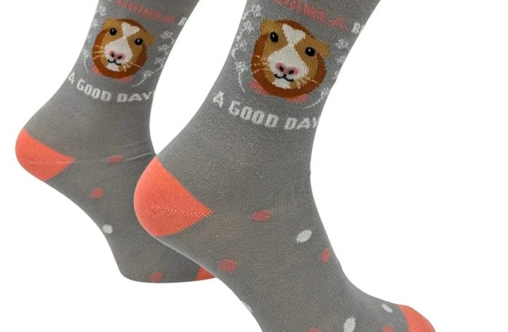 It's Guinea Be a Good Day Socks - Size 4 - 8