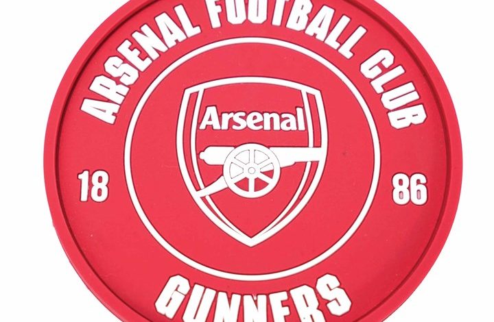 Arsenal FC Gunners PVC Coaster