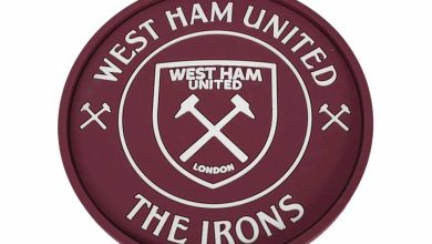 West Ham United FC Text PVC Coaster