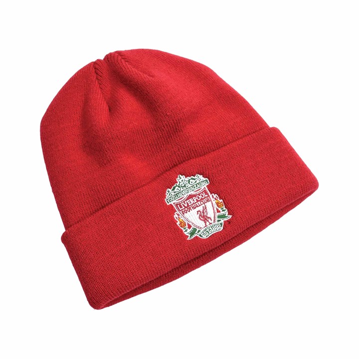 Liverpool FC Classic Crest Beanie Hat