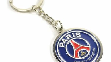 Paris Saint-Germain FC Crest Keyring