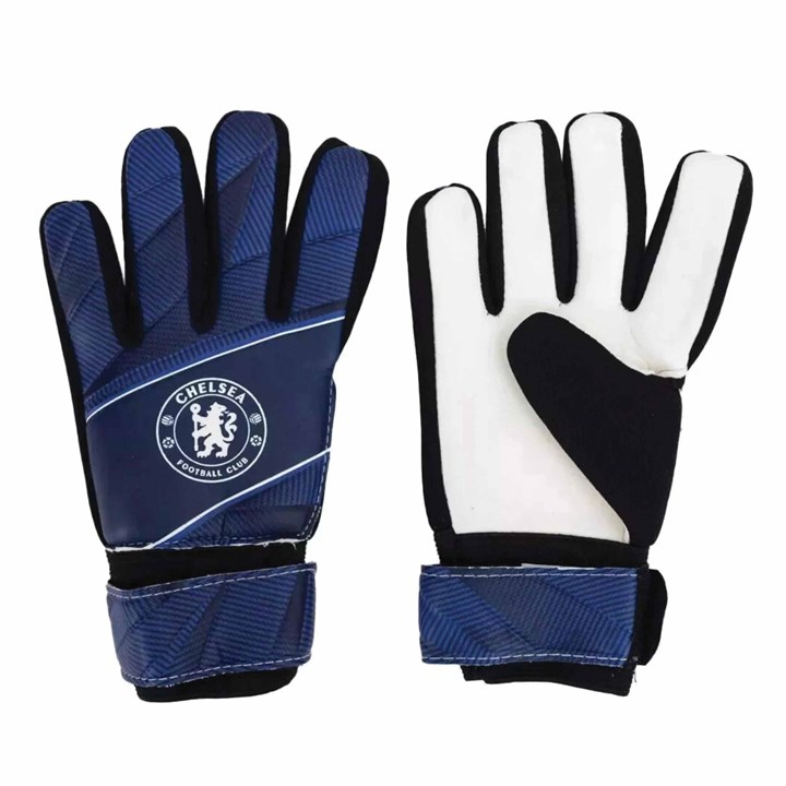 Chelsea FC Fuse Goalkeeper Gloves – Size Youth