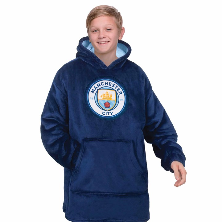 Manchester City FC Kids Oversized Hoodie