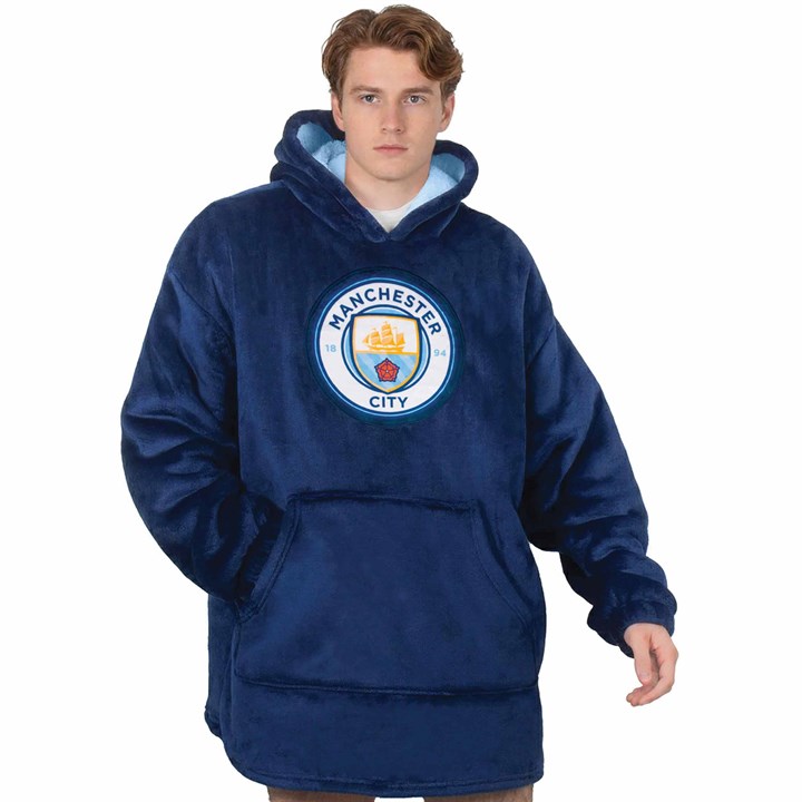 Manchester City FC Adult Oversized Hoodie
