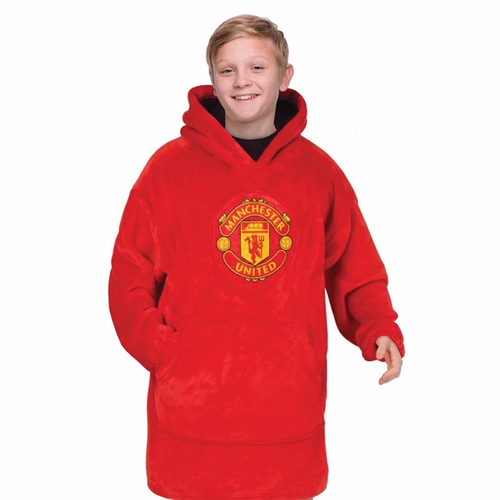 Manchester United FC Kids Oversized Hoodie