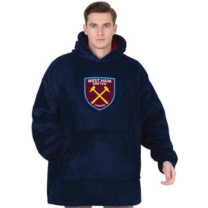 West Ham United FC Adult Oversided Hoodie