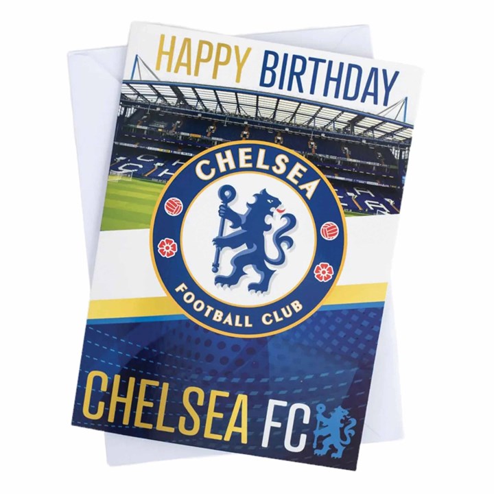Chelsea FC Happy Birthday Musical Card
