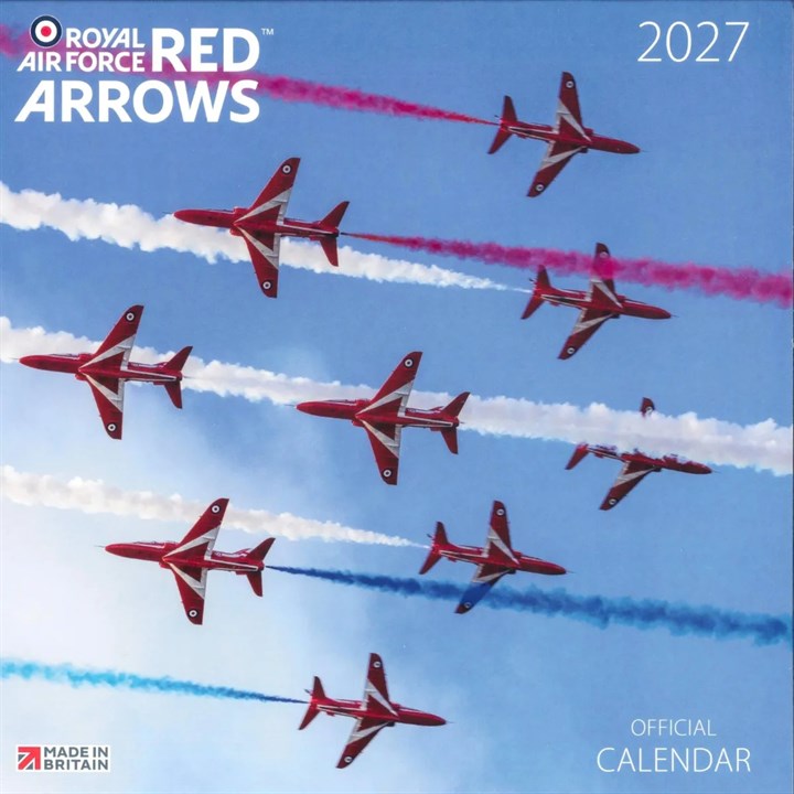 Red Arrows Calendar 2027