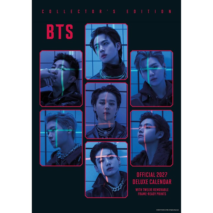 BTS Collector’s Edition A3 Calendar 2027