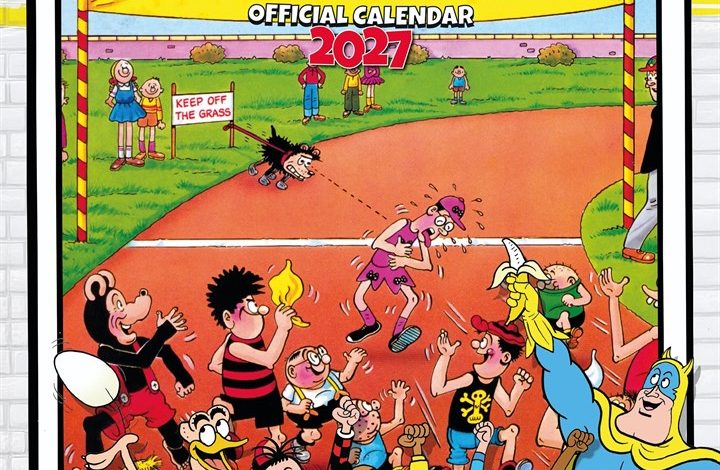 The Beano Calendar 2027