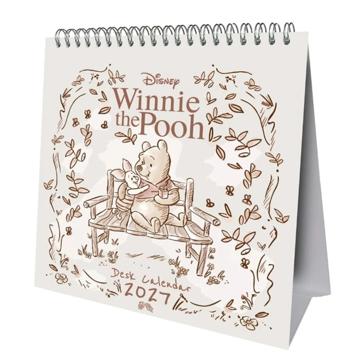 Disney, Winnie the Pooh Easel Desk Calendar 2027