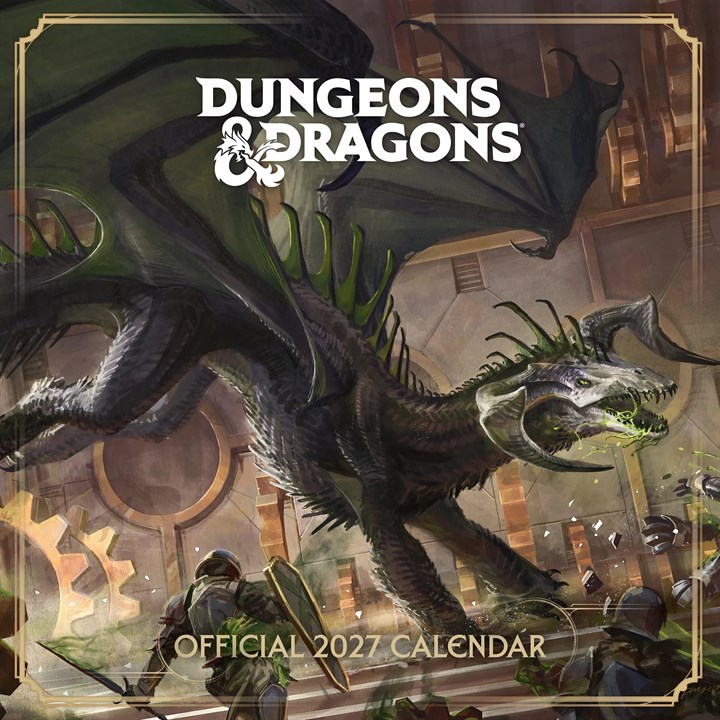 Dungeons & Dragons Calendar 2027