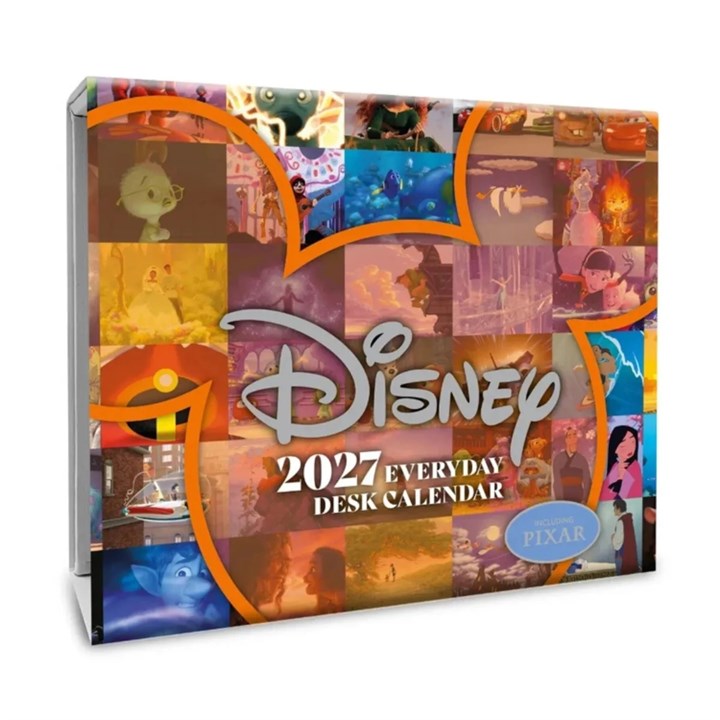 Disney Animation Desk Calendar 2027