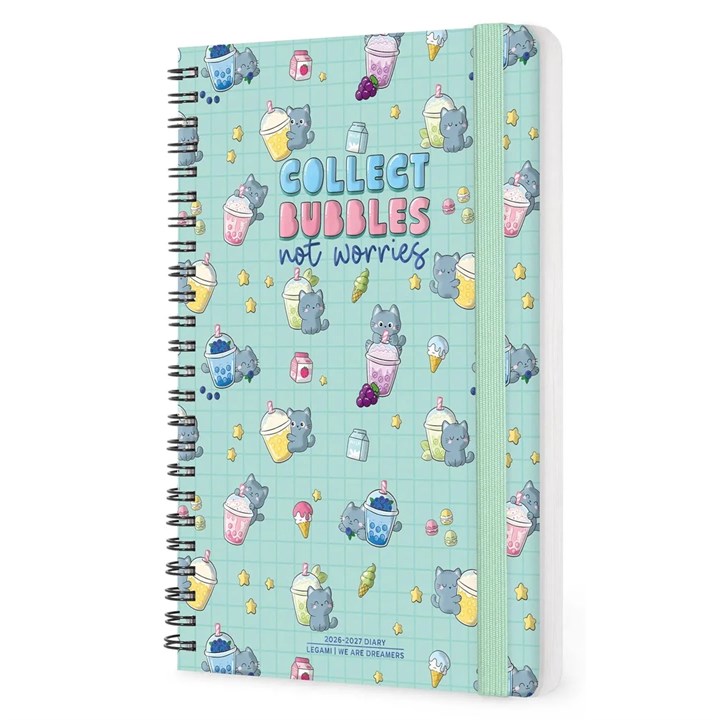 Kitty Bubble Tea Small Diary 2027