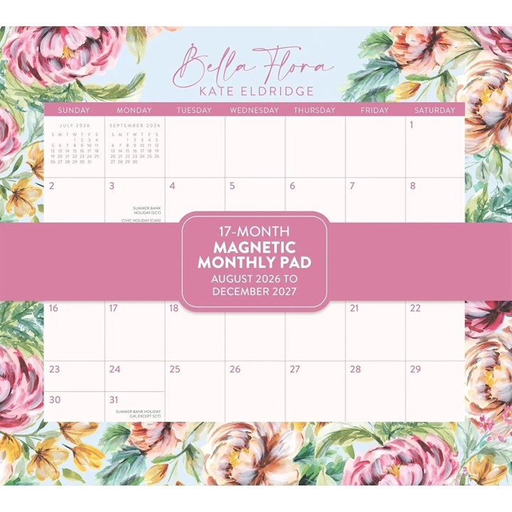 Bella Flora Magnetic Pad 2026 – 2027