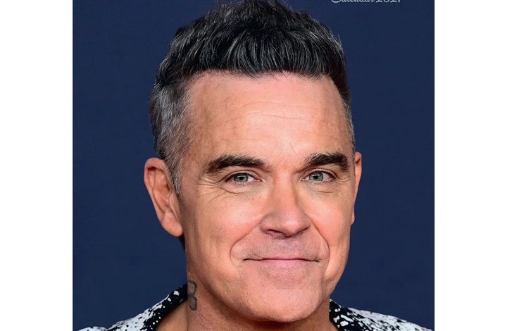 Robbie Williams A3 Calendar 2027