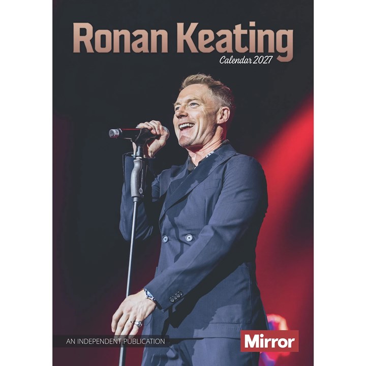 Ronan Keating A3 Calendar 2027