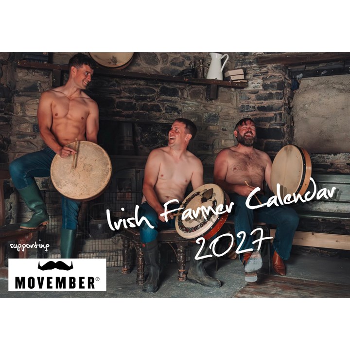 Irish Farmers A4 Calendar 2027