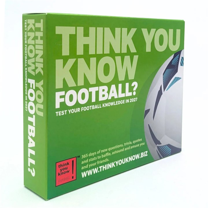 Think You Know Football? Desk Calendar 2027